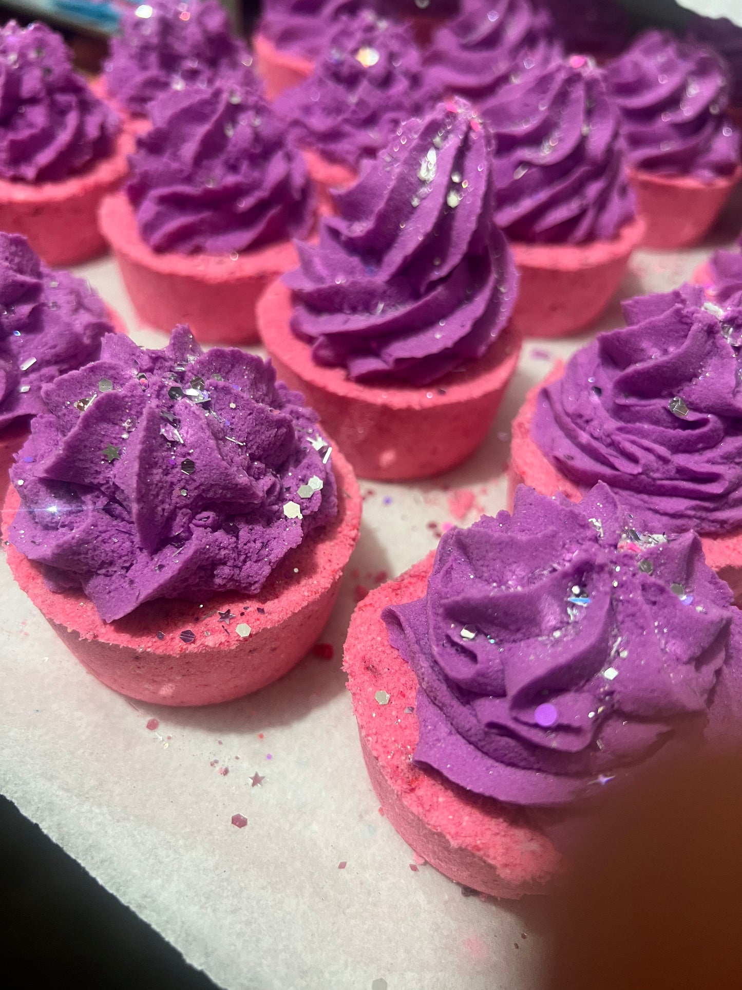 Cupcake Bath bomb